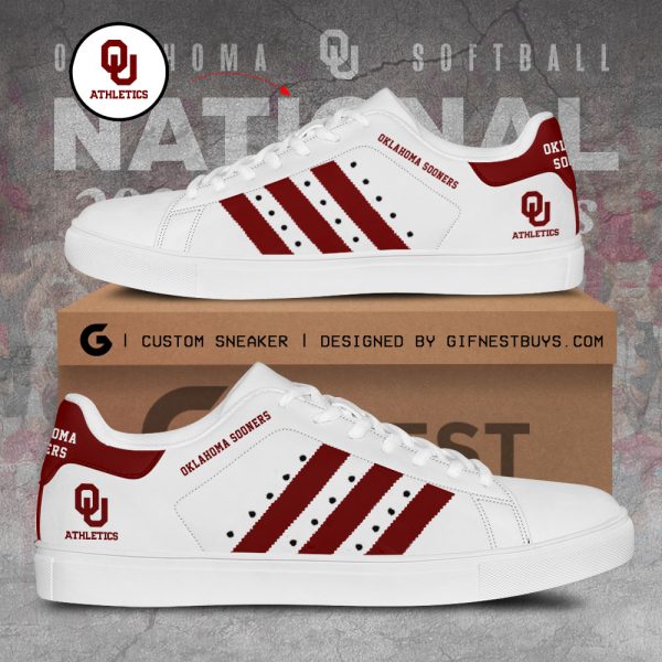 Oklahoma Sooners Women's Softball Custom SS Shoes - HUANNM 5324