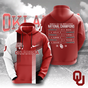 Oklahoma Sooners Women’s Softball 3D Apparel - HOATT 5181