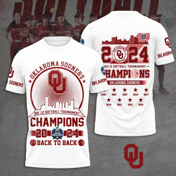 Oklahoma Sooners Women’s Softball 3D Apparel - HUANNM 5370