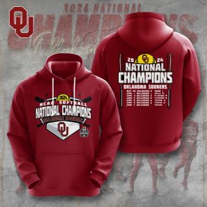 Oklahoma Sooners Women's Softball 3D Apparel - TANTN 6900