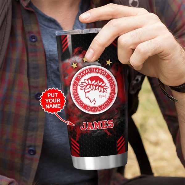 Personalized Olympiakos F.C. Tumbler Cup - GNE 539