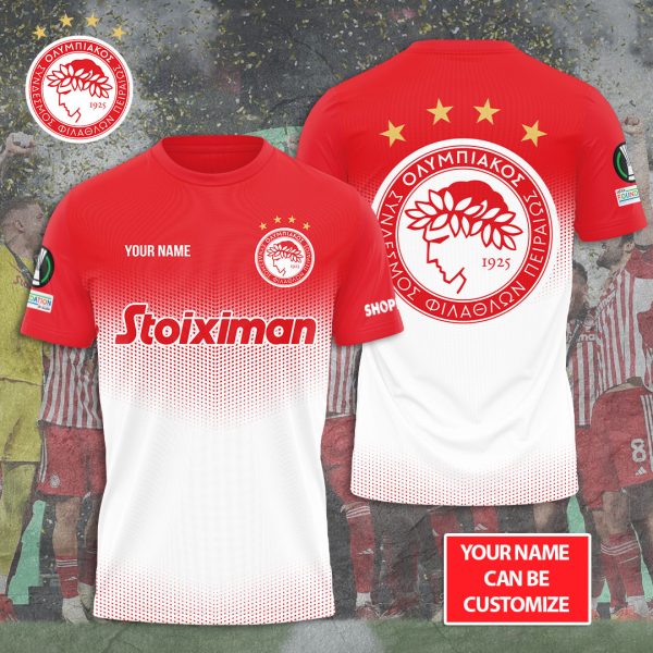 Personalized Olympiakos F.C. 3D Apparel – TANTN 6739