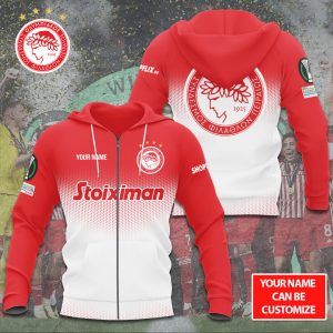 Personalized Olympiakos F.C. 3D Apparel – TANTN 6739