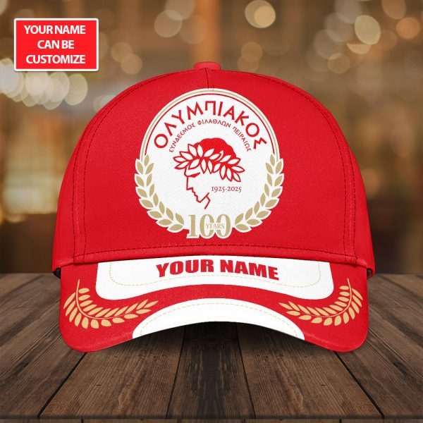 Personalized Olympiakos F.C. Classic Cap - TANTN 6741