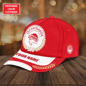 Personalized Olympiakos F.C. Classic Cap - TANTN 6741