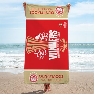 Olympiakos F.C. Rectangle Beach Towel - TANTN 6833