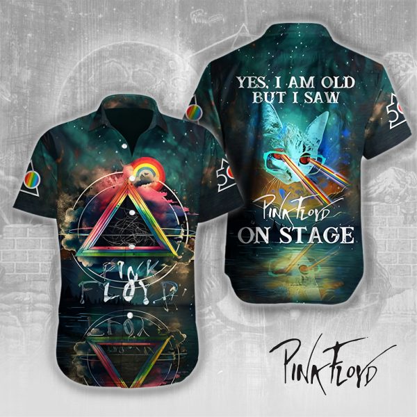 Pink Floyd Short Sleeve Dress Shirt - HUANNM 5502.1