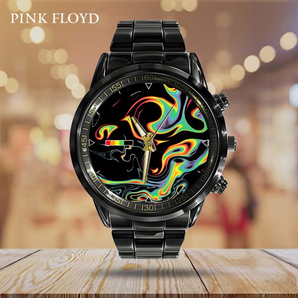 Pink Floyd Black Stainless Steel Watch - GNE 583