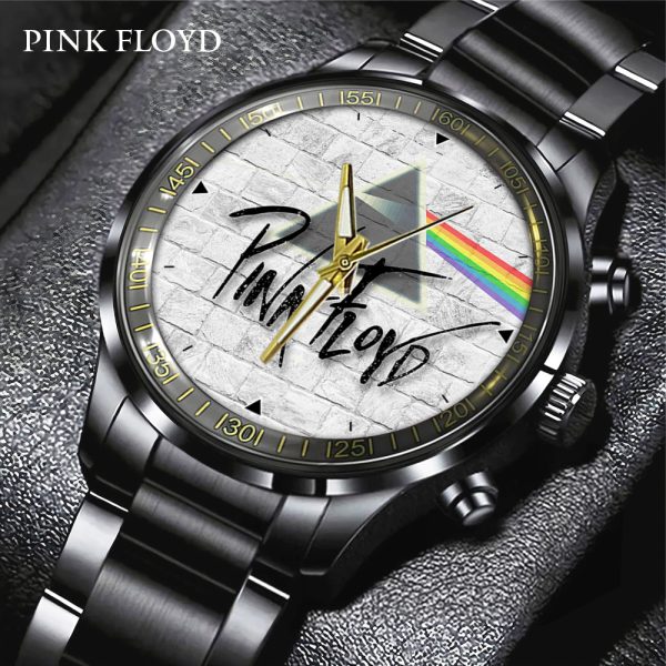 Pink Floyd Black Stainless Steel Watch - GNE 585