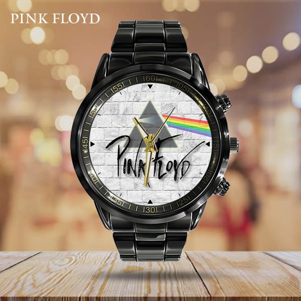 Pink Floyd Black Stainless Steel Watch - GNE 585