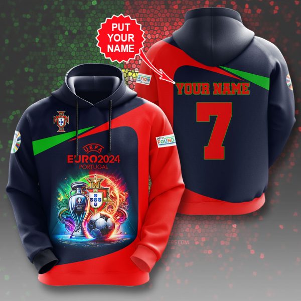 Personalized Portugal National Football Team 3D Apparel - MAITM 7097