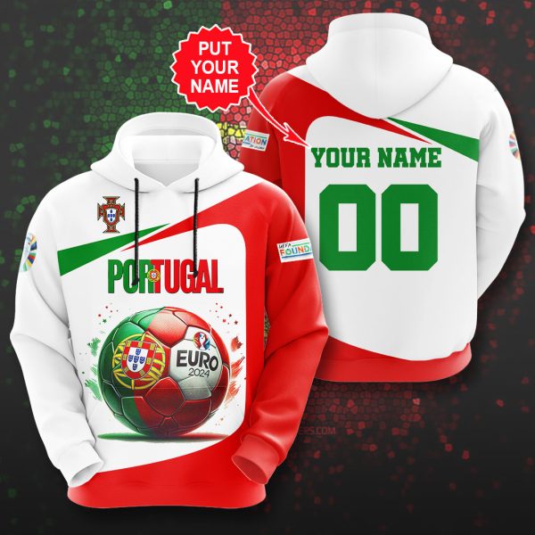 Personalized Portugal National Football Team 3D Apparel - MAITM 7098