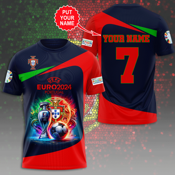 Personalized Portugal National Football Team 3D Apparel - MAITM 7097