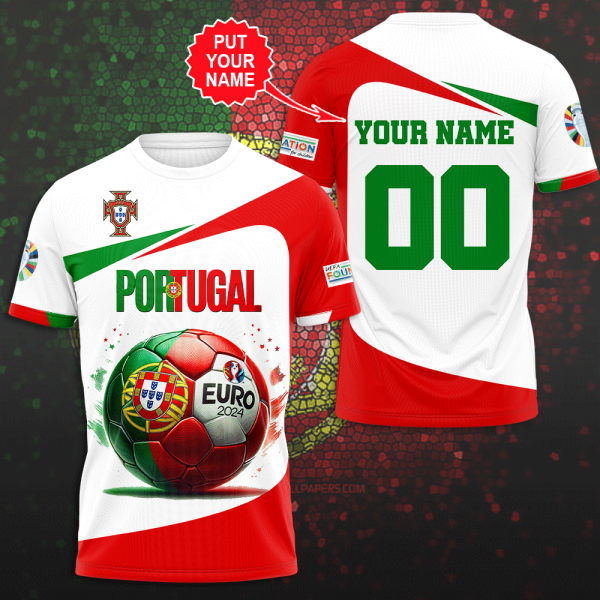 Personalized Portugal National Football Team 3D Apparel - MAITM 7098