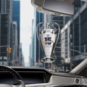 Real Madrid CF Custom Shape 2-sided Acrylic Car Ornament - MAITM 6914