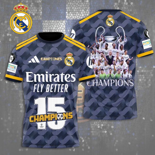 Real Madrid CF 3D T-Shirt - ANHNV 4662