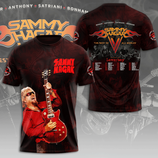 Sammy Hagar 3D Apparel - ANHNV 4773