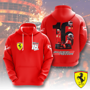 Scuderia Ferrari x Charles Leclerc 3D Apparel – HOATT 5126