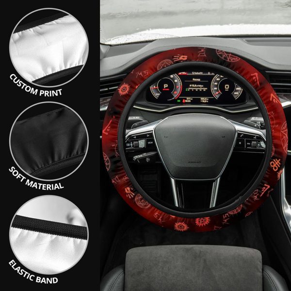 Supernatural Steering Wheel Cover - ANHNV 4802