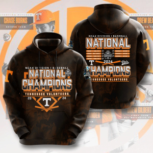 Tennessee Volunteers Baseball 3D Apparel - MAITM 7153