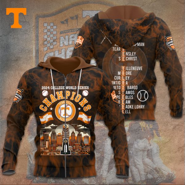 Tennessee Volunteers Baseball 3D Apparel - TANTN 7122