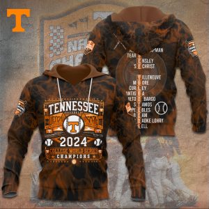 Tennessee Volunteers Baseball 3D Apparel - TANTN 7123