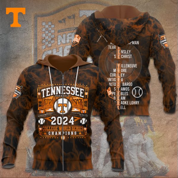 Tennessee Volunteers Baseball 3D Apparel - TANTN 7123