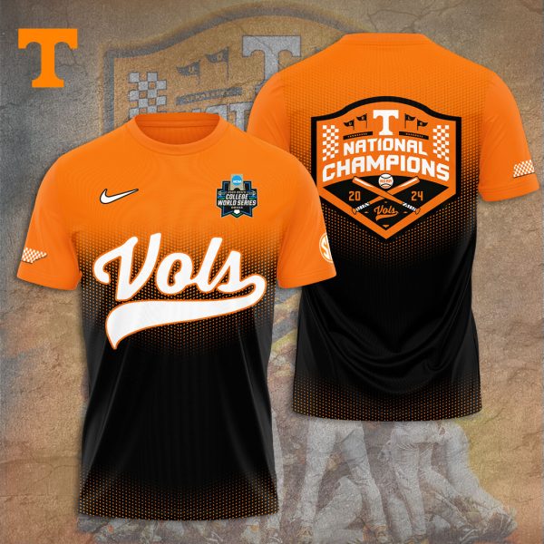 Tennessee Volunteers Baseball 3D Apparel - TANTN 7192