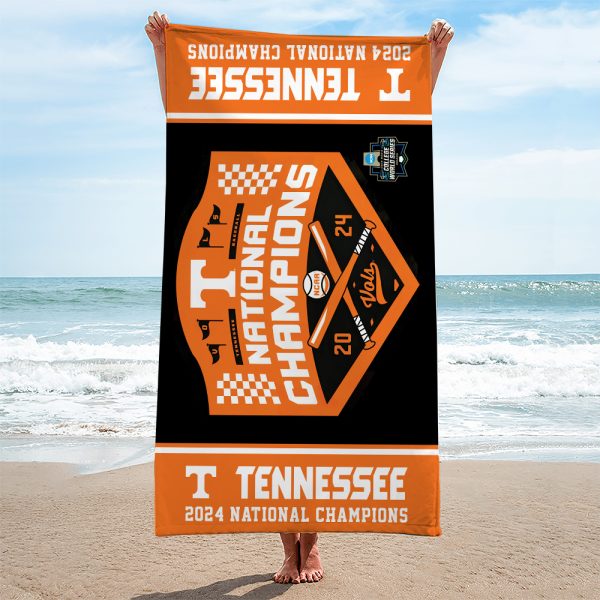 Tennessee Volunteers Baseball Rectangle Beach Towel - TANTN 7174