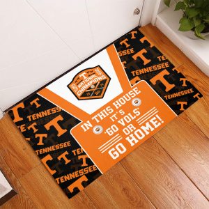 Tennessee Volunteers Baseball Rubber Base Doormat - TANTN 7199