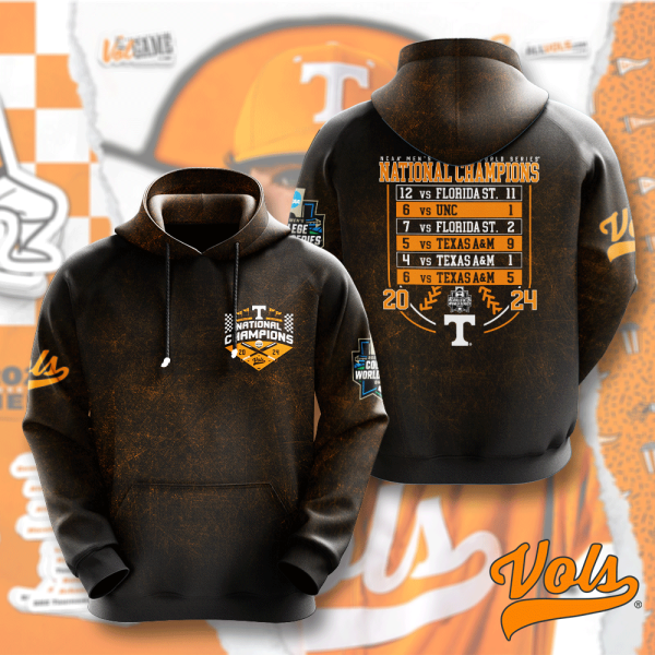 Tennessee Volunteers Baseball 3D Apparel - HOATT 5347