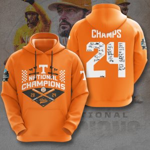 Tennessee Volunteers Baseball 3D Apparel - HUANNM 5461