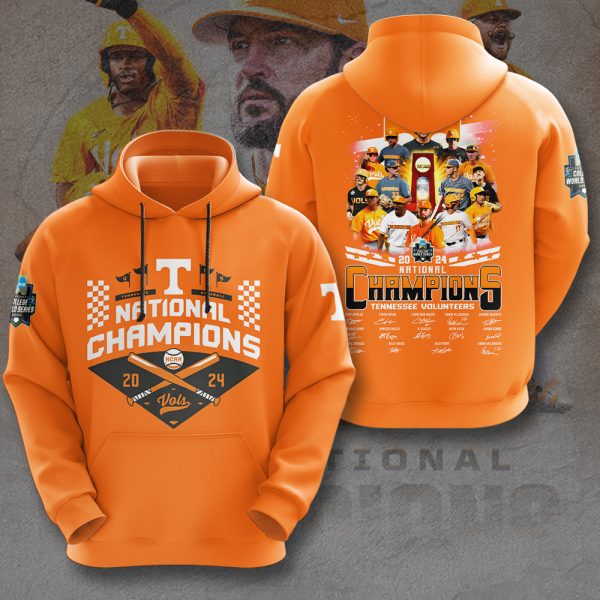 Tennessee Volunteers Baseball 3D Apparel - HUANNM 5472