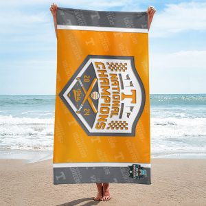 Tennessee Volunteers Baseball Rectangle Beach Towel - MAITM 7196