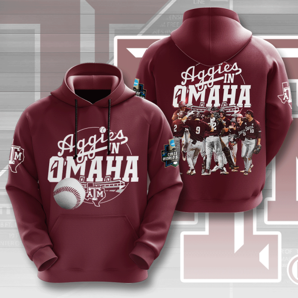 Texas A&M Aggies Baseball 3D Apparel - MAITM 7115