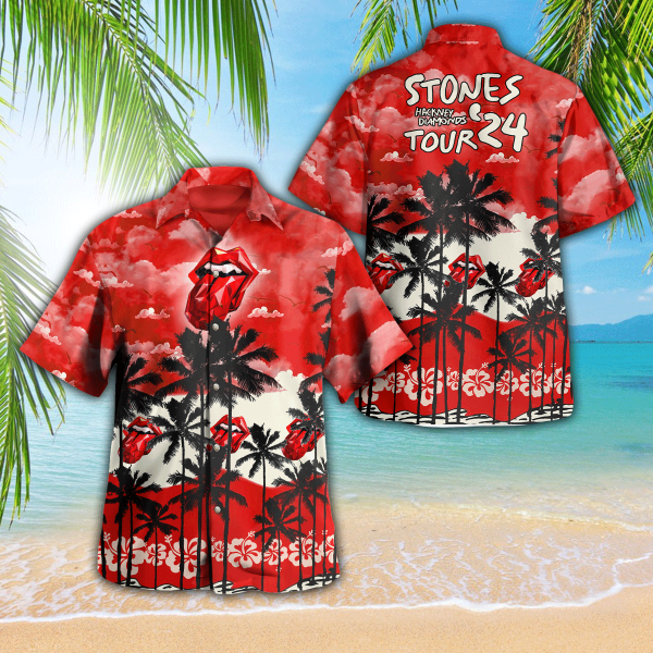 The Rolling Stones 3D Hawaii Shirt - MAITM 6860