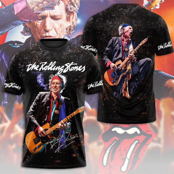 The Rolling Stones x Keith Richards 3D Apparel - MAITM 7179