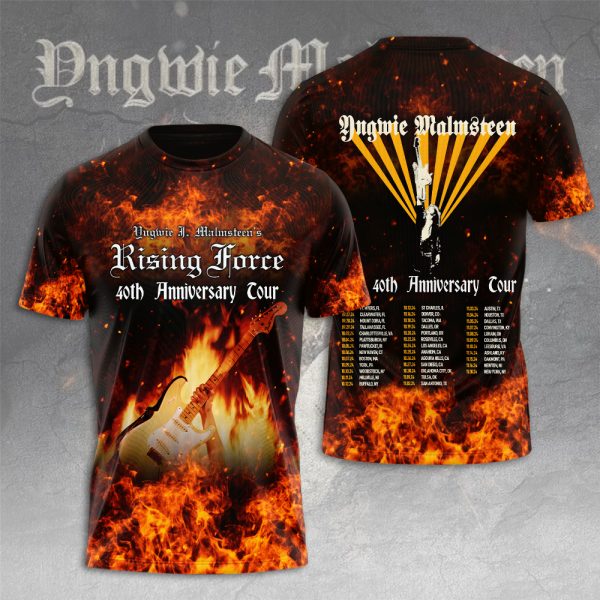 Yngwie Malmsteen 3D Apparels - HUANNM 5383