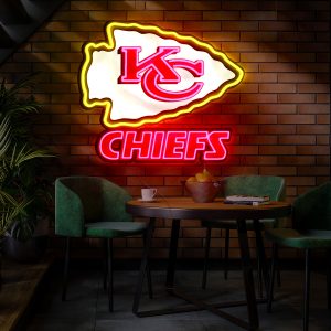 Kansas City Chiefs Custom Led Neon Sign - GNE 573