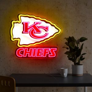 Kansas City Chiefs Custom Led Neon Sign - GNE 573