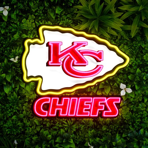 Kansas City Chiefs Custom Led Neon Sign - GNE 573