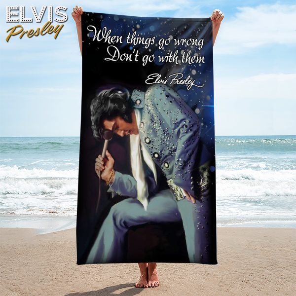 Elvis Presley Rectangle Beach Towel - HOATT 5562