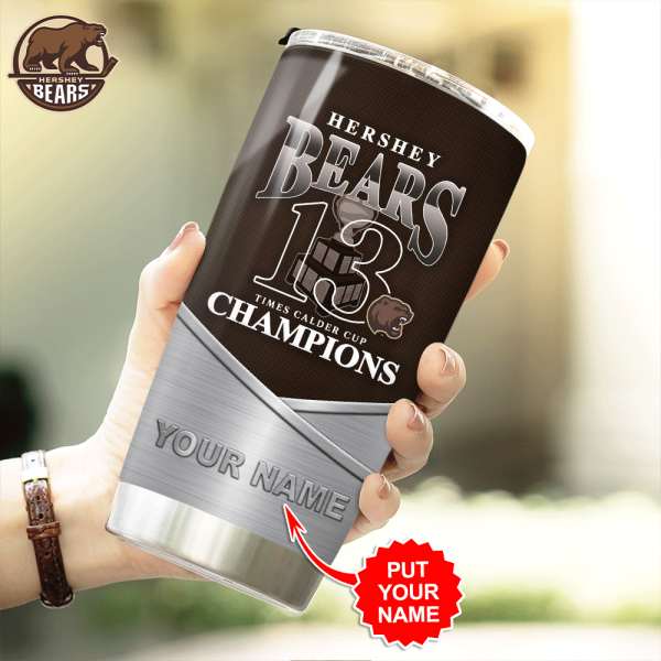 Personalized Hershey Bears Tumbler Cup - HOATT 5398