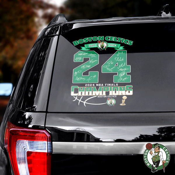 Boston Celtics 3D Decal – HOATT 5435