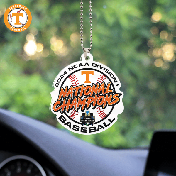 Tennessee Volunteers Baseball Custom Shape 2-sided Acrylic Car Ornament - HOATT 5433