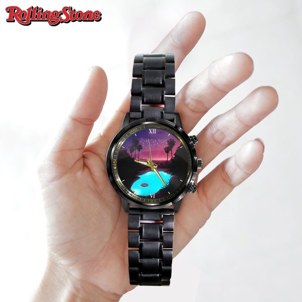 The Rolling Stones Black Stainless Steel Watch - ANHNV 4947