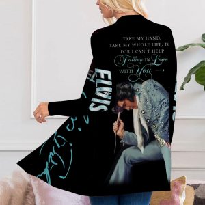 Elvis Presley Women's Patch Pocket Cardigan - MAITM 7515