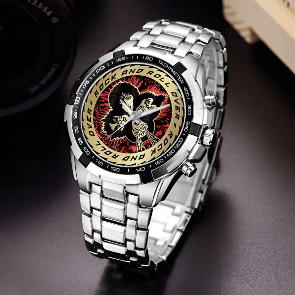 Kiss Band Alloy Quartz Watch - MAITM 7458