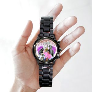 P!nk Black Stainless Steel Watch - MAITM 7441