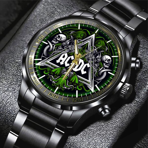 AC/DC Black Stainless Steel Watch - GNE 700